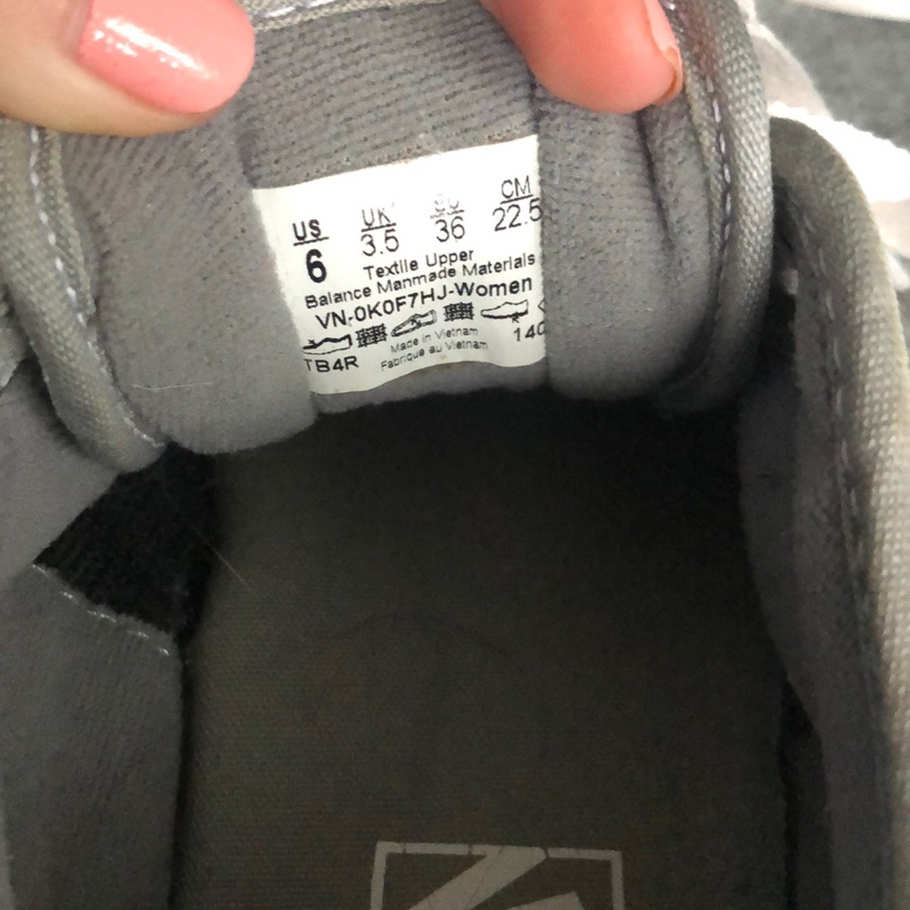 Grey Vans - Picture 3 of 4